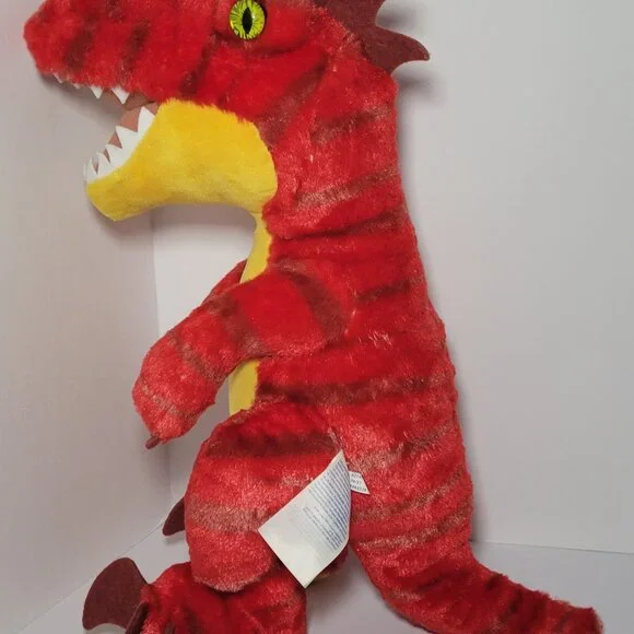 Build A Bear Red and Yellow T Rex Dinosaur with Dinosaur Sounds - Picture 4 of 11